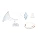 Original SpeCtra Breast Pump PREMIUM Flange Kit Set for SpeCtra S1, S2, S9, and M1 Breast Pumps - (Flange Valve, Backflow Protector,Tubing) (32mm)