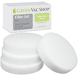 GreenVacShop 4-Pack Shark Navigator & Rotator Freestyle Cordless Vacuum SV1100, SV1106, SV1107, SV1110, SV1112 Replacement Filter Set, 4 Foam Filters, Replaces Shark Part# XF1100T