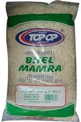 Top Op Recleaned Bhel Mamra Kurmura Rice Bubbles 454gms