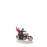 Department 56 Snow Village Always a Fun Time on a Harley Accessory Figurine, 3.54 inch