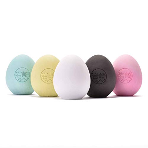 Tresis Pink -Diatomite Egg Shape Odor Removal Moisture Absorption Refrigerator, Shoes Rack, Closet .Air Purifier Reusable Long Lasting Deodorizer Natural Diatomite