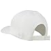 e4Hats.com NASA Insignia Embroidered Cotton Twill Cap - White OSFM
