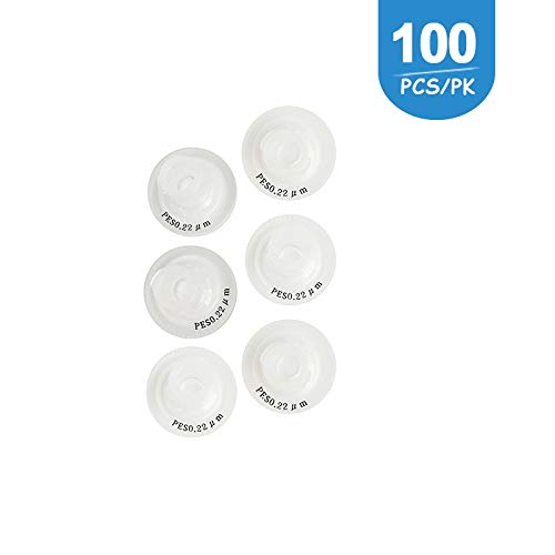 Syringe Filters PES (Polyethersulfone) Diameter 13mm Pore Size 0.22 um Laboratory Supplies by Allpure Biotechnology (PES, Pack of 100) - Thumbnail 7