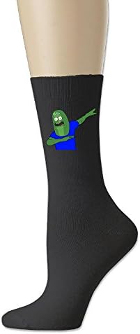 Pickle Rick Dabbing Unisex Cotton Sock Crew Socks Casual Socks Fashion Design Funky Pattern Socks