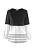 Smallshow Women's Long Sleeve Back Lace Maternity Nursing Tops Size S