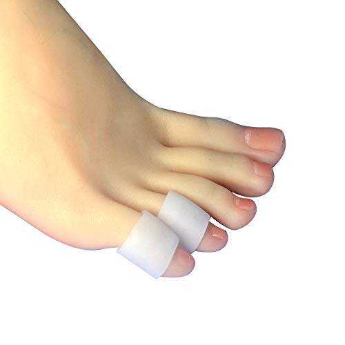 Hoogoo 10 Pack Pinky Toe Sleeves Protectors, Toe Covers, Protect Toe