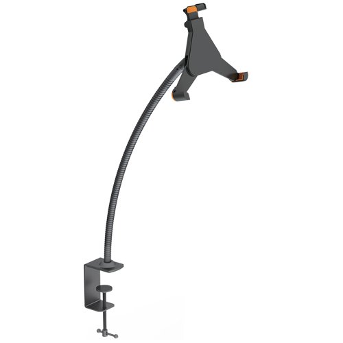 VonHaus Gooseneck Bracket with Desk Clamp Mount for iPad Tablet Android Nexus