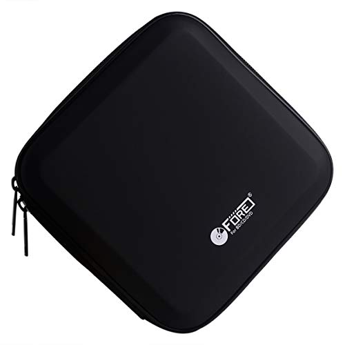 FORE 40 CD/DVD Disc EVA Storage Wallet Organizer Bag Color Black