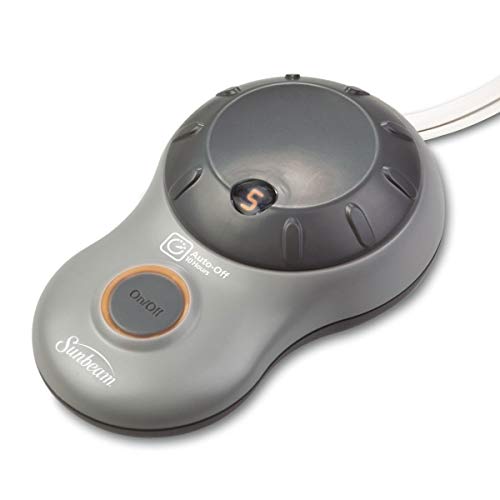 Sunbeam Soft Quilted Fleece Electric Heated Warming Blanket Twin