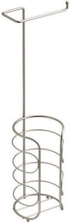 Chapter Freestanding Toilet Paper Holder, (Satin Nickel)