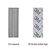 Amdieu Wofirm Powerful Neodymium Bar Magnet, Strong Rare Earth Magnets with Double-Sided Adhesive, 60 x 10 x 3 mm, Pack of 24