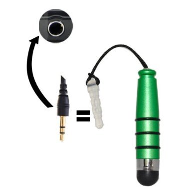 Accessory Master Jack Stylus for HTC Desire 500 Green