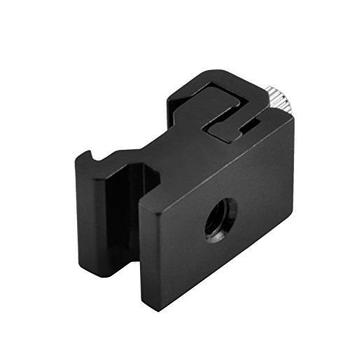 5 Pack Metal Hot Shoe Flash Stand Adapter with 1/4” Threaded for Stand Flash Lighting Bracket - Thumbnail 4