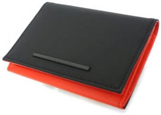 Amazon アトリエサブ Atelier Sab ゴムシリーズ カードケース 名刺入れ クロｘオレンジ Atelier Sab アトリエサブ 名刺入れ