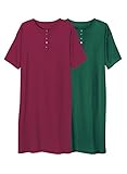 Henley Nightshirts Set of 2