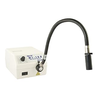 Dolan-Jenner Fiber-Lite Mi-150SGF 660000391016 115V Fiber Optic Illuminator, EKE 150W with Single Gooseneck Arm BG2820M…