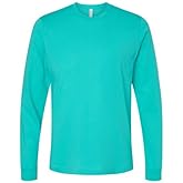 Bella Canvas Unisex Jersey Long-Sleeve T-Shirt Teal