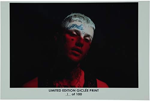 Giclee Art Prints 12" x 18" Wall Poster Lil Peep Photo - Limited Edition