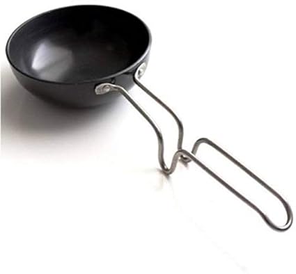 JET Hard Anodised Tadka Pan, Black, 9 cm-Diameter