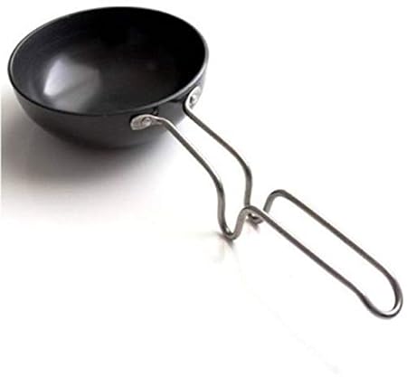 JET Hard Anodised Tadka Pan, Black, 8 cm-Diameter