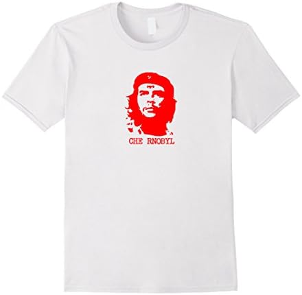 Mens Che Rnobyl Funny Che Guevara Communist Chernobyl T-Shirt Medium White