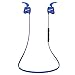 Bluedio TE (Turbine) Bluetooth 4.1 Wireless Sports Headphones, Sweatproof Running Earbuds with Mic (Blue)