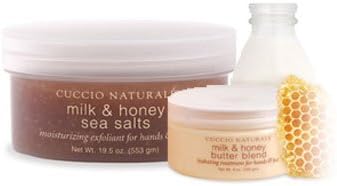 Cuccio Naturale Milk and Honey Duo: Sea Salts and Butter Blend