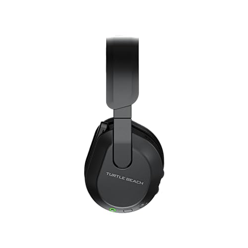 Turtle Beach Stealth 600 Auriculares inalámbricos multiplataforma amplificados para juegos para Xbox Series X|S, Xbox One, PC, PS5, PS4 y dispositivos móviles - Bluetooth, batería de 80 horas, micrófono con cancelación de ruido - Negro