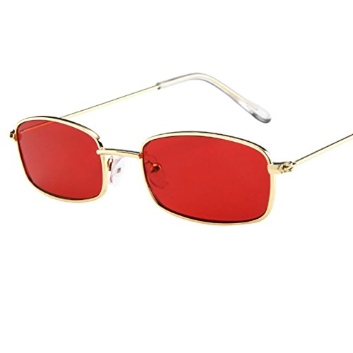 red shade glasses