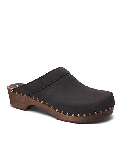 SandgrensSwedish Handmade Wooden Clog Mule | Bergen