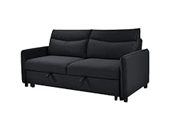 ERYE 3 in 1 Upholstered Futon Loveseat Convertible
