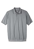 Kingsize Men's Big & Tall Banded Bottom Tipped Polo