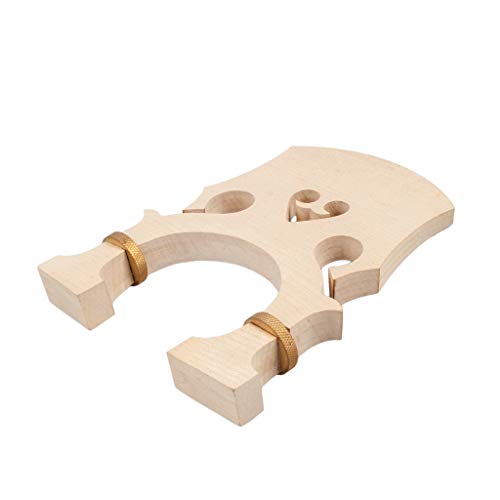 B Blesiya Exquisite Maple Wood Double Bass Replacement Bridge String Instrument Accessory