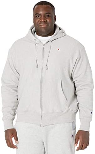 Ubuy Men's Champion Reverse Weave Pullover Hoodie Champion LIFE Men's  Reverse Weave Full-Zip Hoodie, Oxford Gray, XL