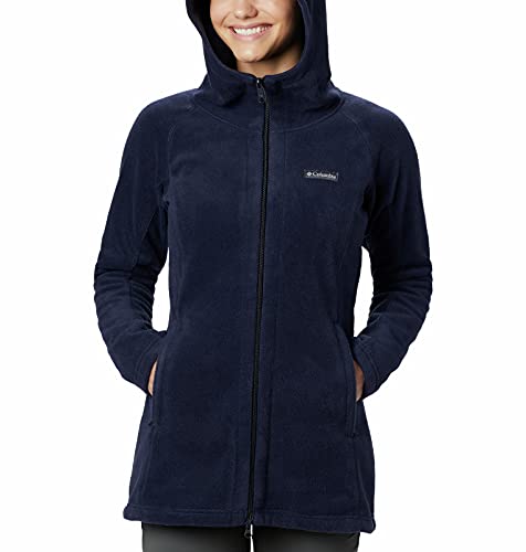 Columbia Women's Plus Size Benton Springs II Long Hoodie, Black, 1x