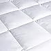 Wake In Cloud - Goose Down Comforter/Duvet Insert, 100% Cotton Shell, All Seasons 750+ Fill Power, 8 Tabs at Corners and Midpoints (White, Full Size)