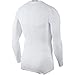 Nike Men's Top Comp, White/Black, L
