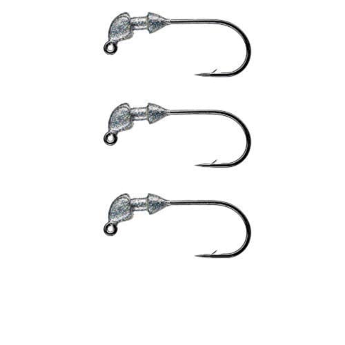 Strike King SSH18-730 Squadron Swimbait Head, Silver Bling