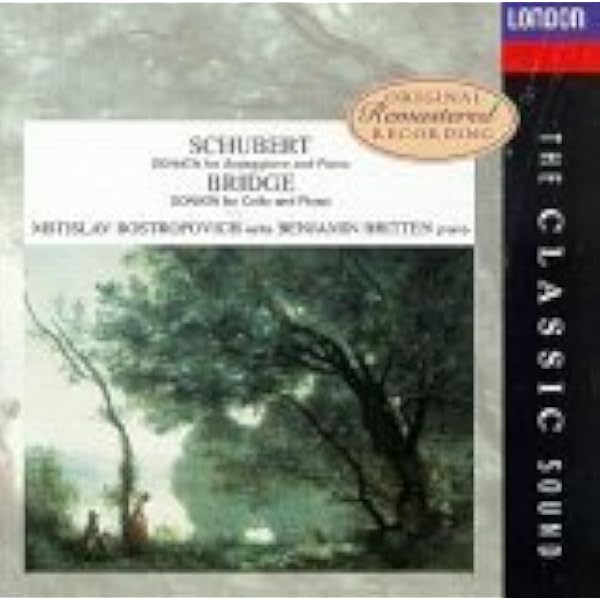 Robert Schumann, Claude Debussy, Franz Schubert, Mstislav