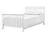 DaVinci Twin/Full Size Bed Conversion Kit (M4799) in White