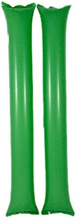 Thunder Sticks Green Inflatable Noisemakers (5 Pairs)