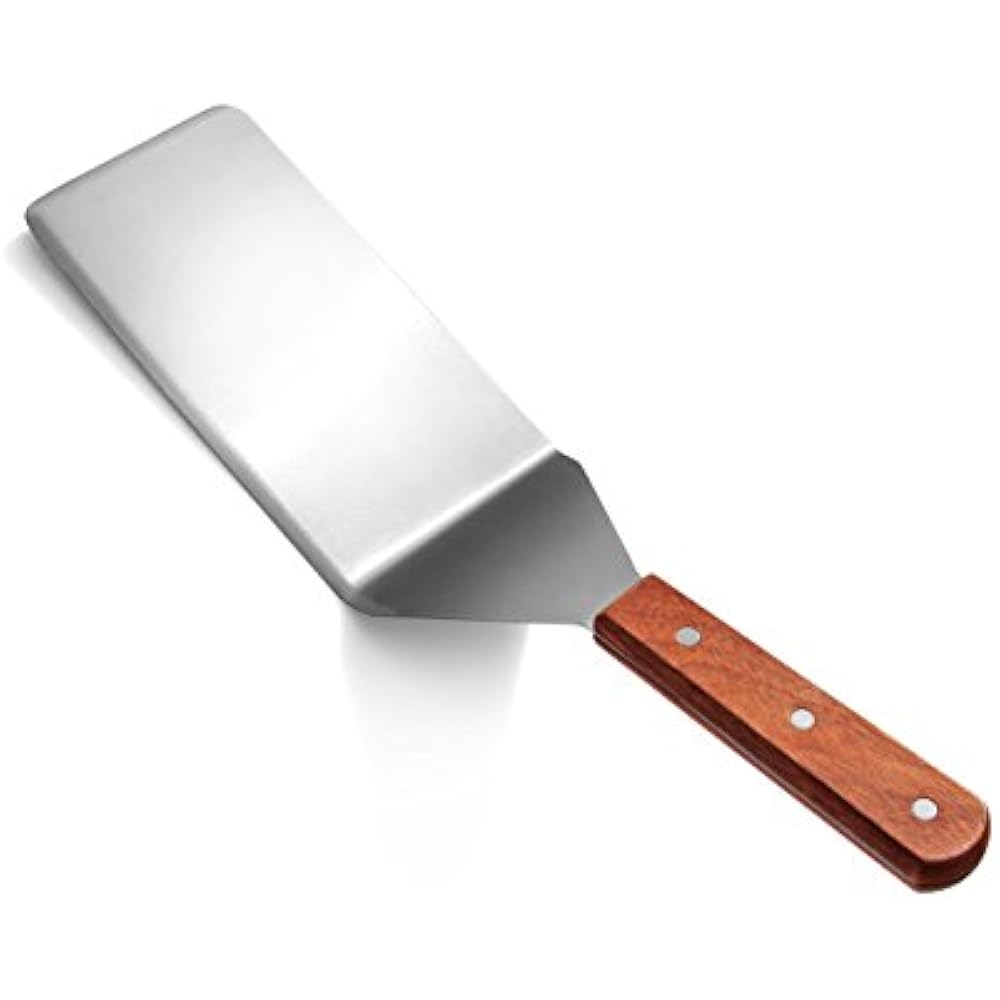 36350 Barbecue Turners Wood Handle Grill Turner/Spatula With Cutting