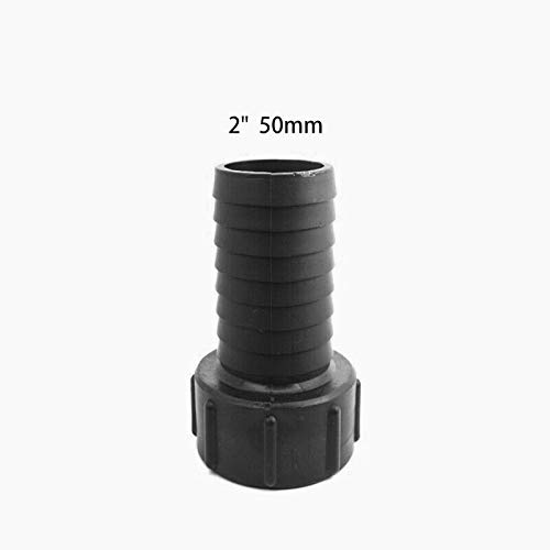 IBC Tote Tank IBC Adapter Thread Water Tank IBC Water Tank Valve Connector Barrels Fitting Parts Tote Adapters for Garden Hose Adapter Fittings Tool 1000L IBC 60mm to 2'' (50mm)