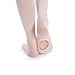 MANZI Women's Solid Color Comfortable Convertible Ballet Tights 3 Pairs Pack (L/XL,Pink)