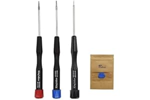 Portable Set of 3 Pentalobe Screwdrivers for Apple iPhone Pro Air Retina with 5 Star 0.8 1.2 1.5 or P2 P5 P6 or TS1 TS4 TS5