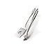 Napoleon Accessory 70033 - PRO Stainless Steel 2 Piece Toolset - Premium BBQ Grill Toolset, Cast Stainless Steel, Ergonomic Handles, Hanging Loops, Includes Tongs, Multifunctional Spatula