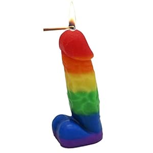 WWWL Creatieve kaars Regenboog Kaarsen Grappige Kaars 18 CM Hoge Vorm Creatieve Thuis Party Decoratie Levert…