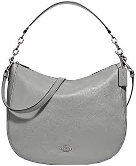 coach pebble leather elle hobo