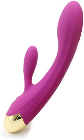 7x Modes, 8.3-Inches, Wireless, Mini Body Massager Vibrator with Powerful Motors, Elegant Waterproof Therapeutic Wand Massager - Purple