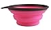 Dexas Popware for Pets Collapsible Travel Cup, Small, Pink